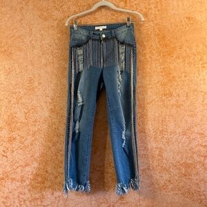 HOT & DELICIOUS Bling pants/jeans size Small